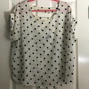 white chiffon blouse